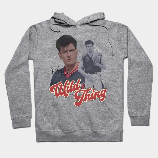 Ricky 'Wild Thing' Vaughn Hoodie by darklordpug